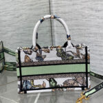 Christian Dior Mini Dior Book Tote With Strap